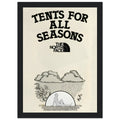The North Face All Season Vintage Poster