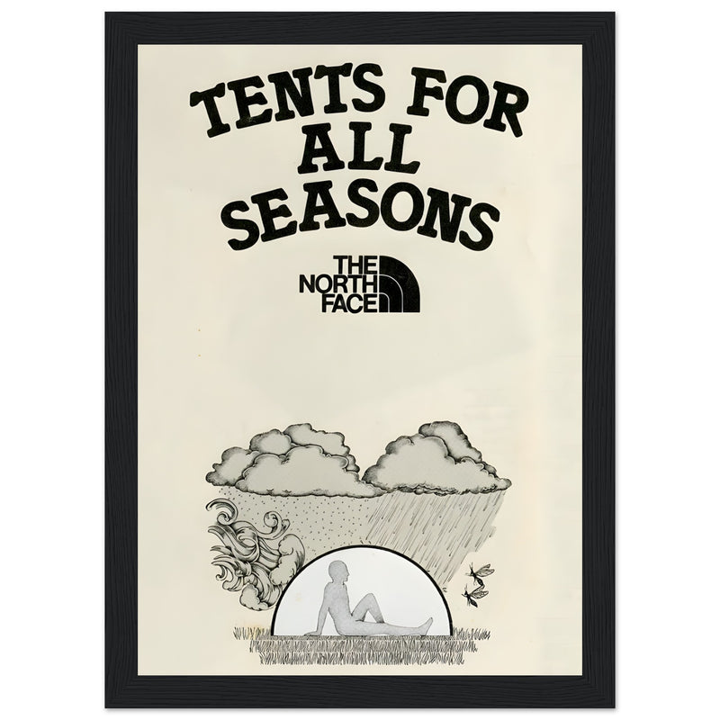 The North Face All Season Vintage Poster