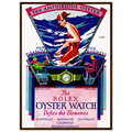 Rolex Amphibious Oyster Vintage Poster