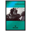 Rolex Submariner Diver Vintage Poster Ad