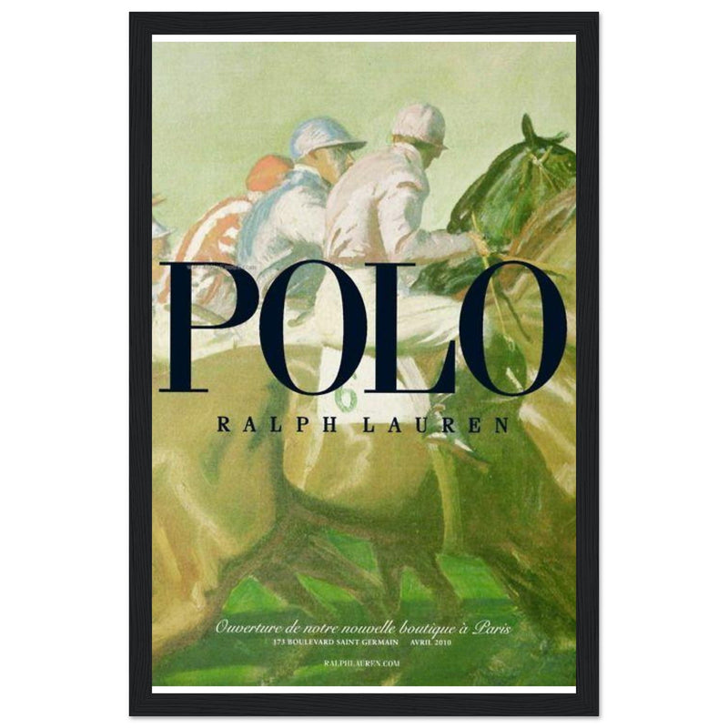Polo Ralph Lauren Paris Vintage Poster Ad