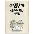 The North Face All Season Vintage Poster