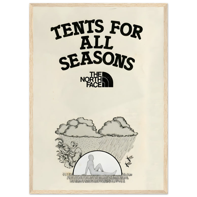 The North Face All Season Vintage Poster