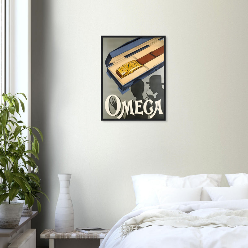 Omega Vintage Poster Ad