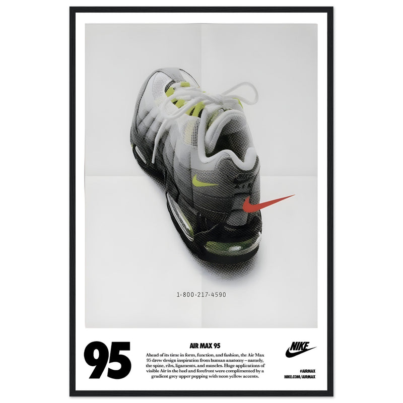 Nike Air Max 95 Vintage Poster Ad