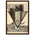 Louis Vuitton Paris Vintage Poster Ad