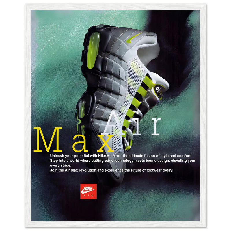 Nike Air Max Vintage Poster Ad