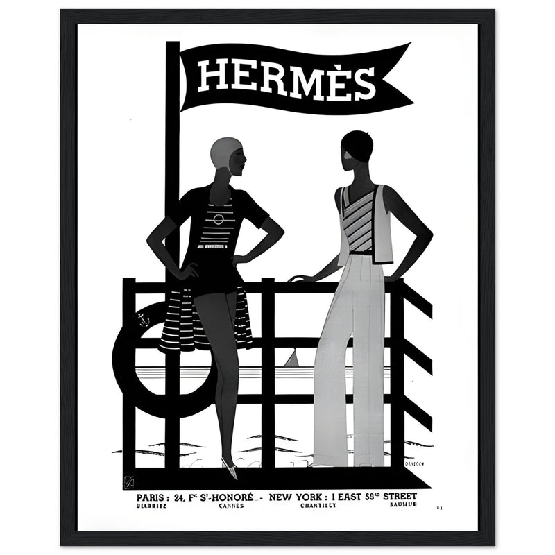 Hermes Flag Vintage Poster Ad