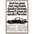 Porsche - German Speaking Vintage Poster