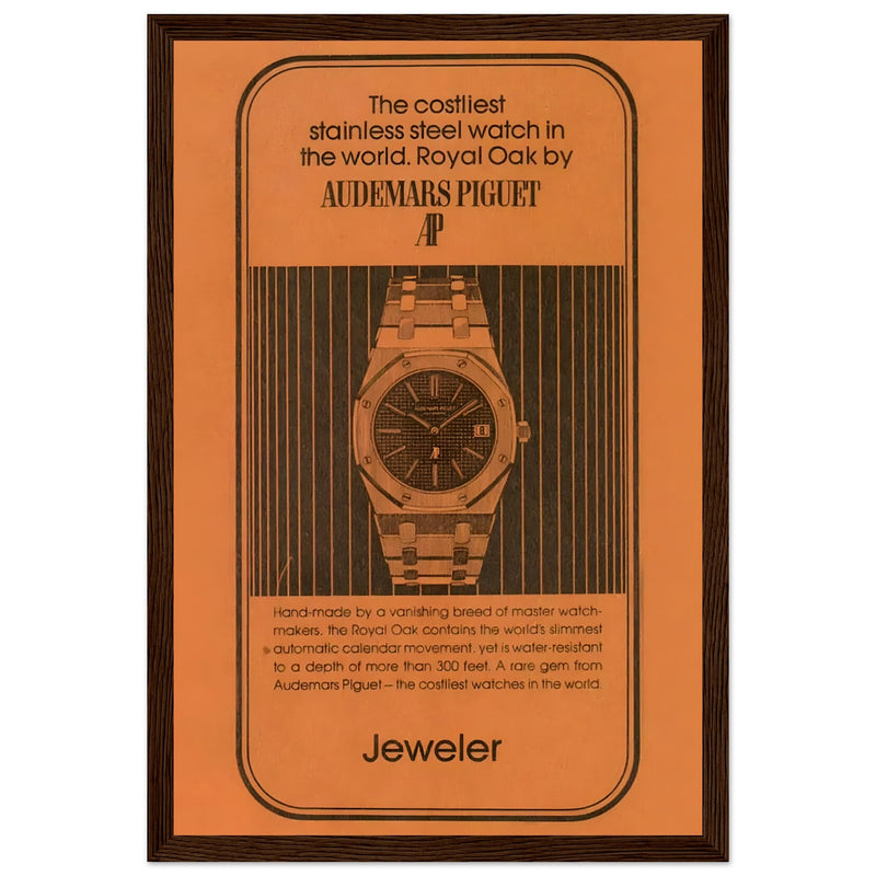 Audemars Piguet Royal Oak Vintage Poster Ad