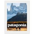 Patagonia Hikers Vintage Poster Ad