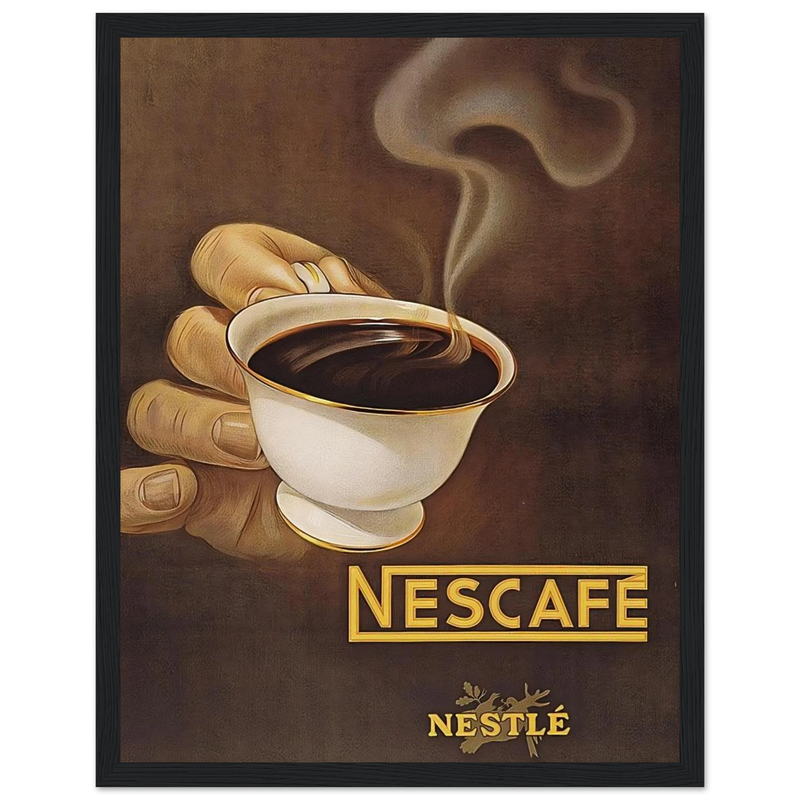Nestle Nescafe Vintage Poster