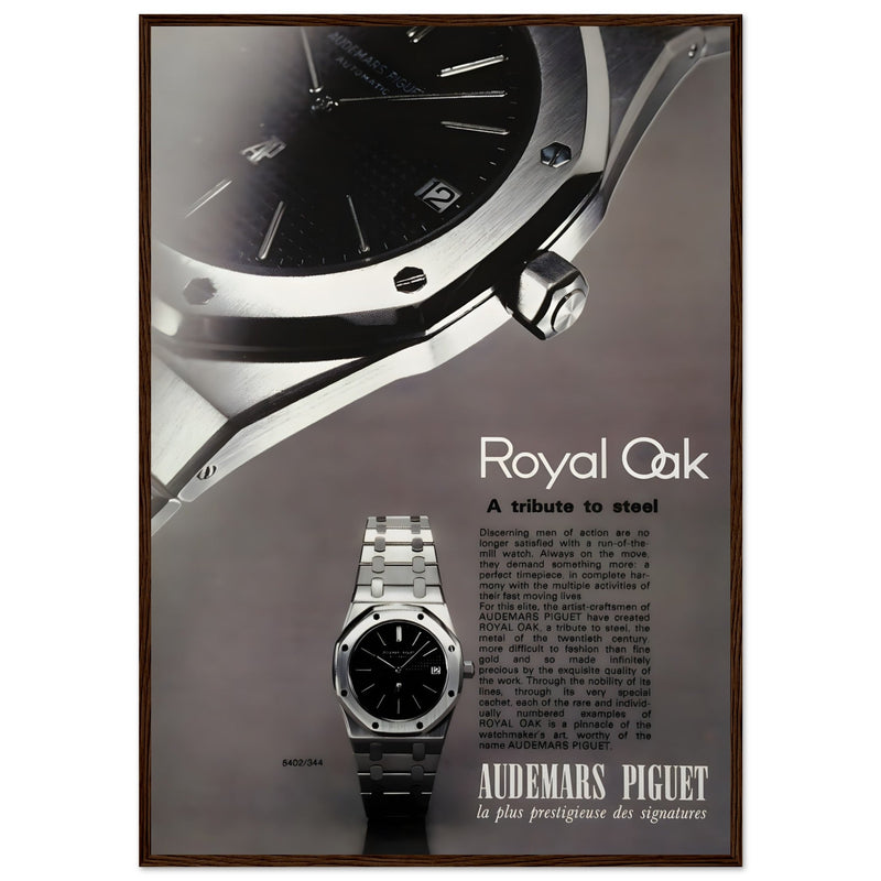 Audemars Piguet Royal Oak Vintage Poster Ad