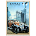 Rolls-Royce Best Car In The World Vintage Poster Ad
