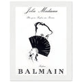 Balmain Jolie Madame Vintage Poster Ad
