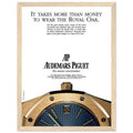 Audemars Piguet Master Watchmaker Vintage Poster Ad