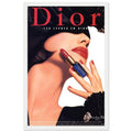Christian Dior Woman Vintage Poster Ad