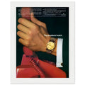 Rolex Day-Date The President's Watch Vintage Poster Ad