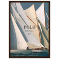 Polo Ralph Lauren Vintage Ad Poster - Polo Blue