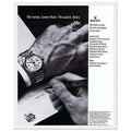 Rolex Lamar Hunt Vintage Poster Ad