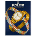 Rolex Advertising Golden Age Oyster Perpetual Vintage Poster