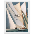 Polo Ralph Lauren Vintage Ad Poster - Polo Blue