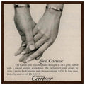 Cartier Love Bangles Vintage Poster