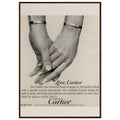 Cartier Love Bangles Vintage Poster