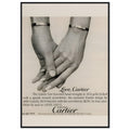 Cartier Love Bangles Vintage Poster