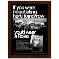 Rolex Datejust Geneva Vintage Poster Ad