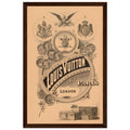 Louis Vuitton London Paris Vintage Poster Ad