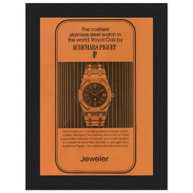 Audemars Piguet Royal Oak Vintage Poster Ad