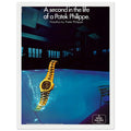 Patek Philippe A Second In the Life Vintage Poster