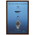 Rolex Deepsea Vintage Poster Ad