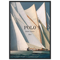 Polo Ralph Lauren Vintage Ad Poster - Polo Blue