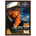 Rothmans King Size Best Tobacco Money Can Buy Vintage Poster Ad