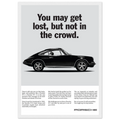 Porsche Vintage Poster - Lost