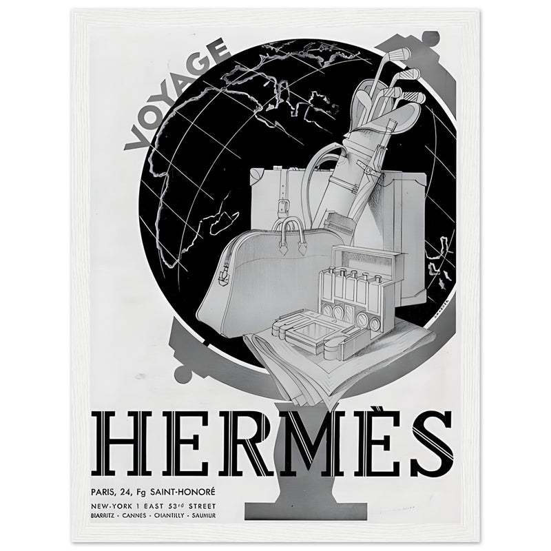 Hermes Voyage Vintage Poster