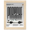 Porsche 930 Turbo 1975 Vintage Poster Ad