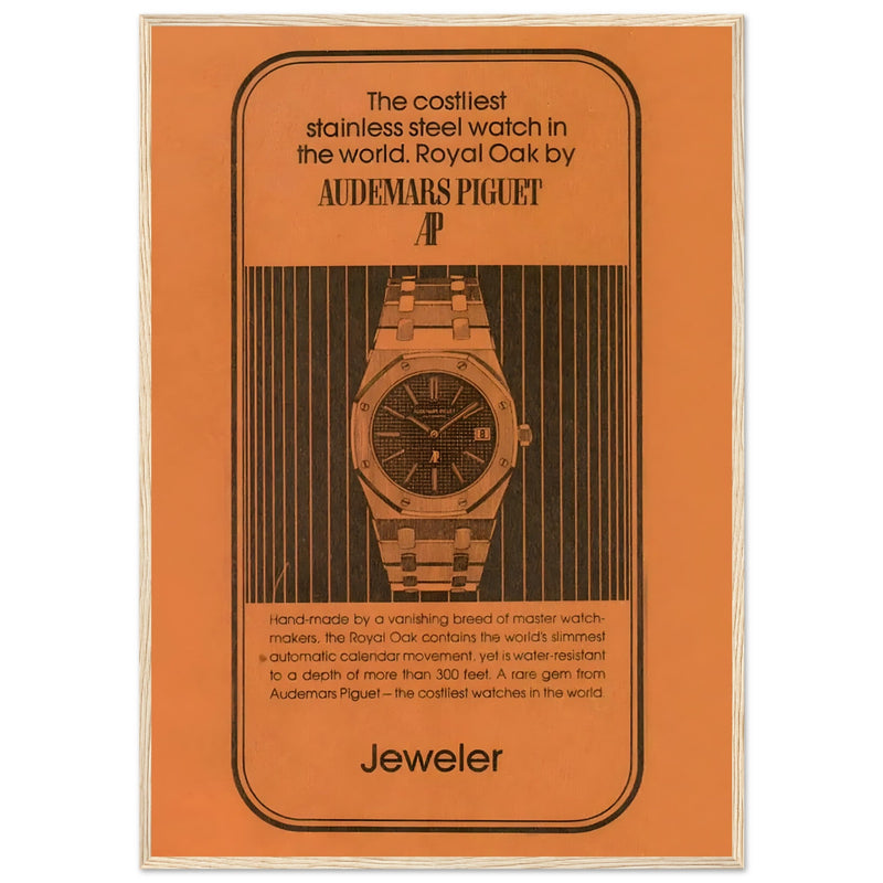 Audemars Piguet Royal Oak Vintage Poster Ad