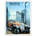 Rolls-Royce Best Car In The World Vintage Poster Ad
