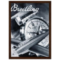 Breitling Sprint Montbrillant Vintage Ad Poster