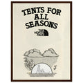 The North Face All Season Vintage Poster