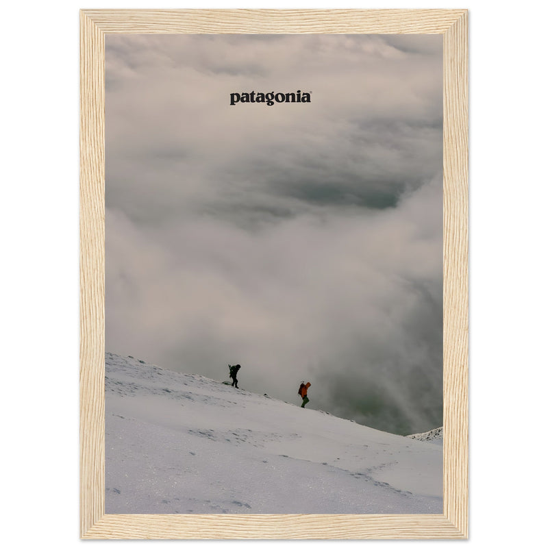 Patagonia Mountain Toppers Vintage Poster Ad