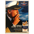 Rothmans King Size Best Tobacco Money Can Buy Vintage Poster Ad