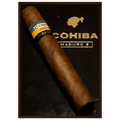 Cohiba Maduro 5 Vintage Cigar Poster
