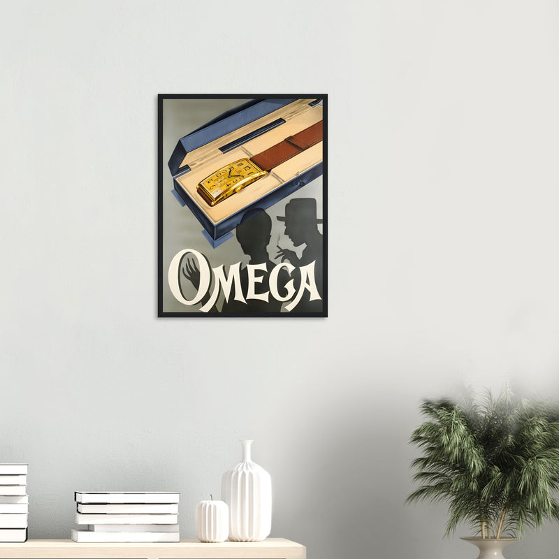 Omega Vintage Poster Ad