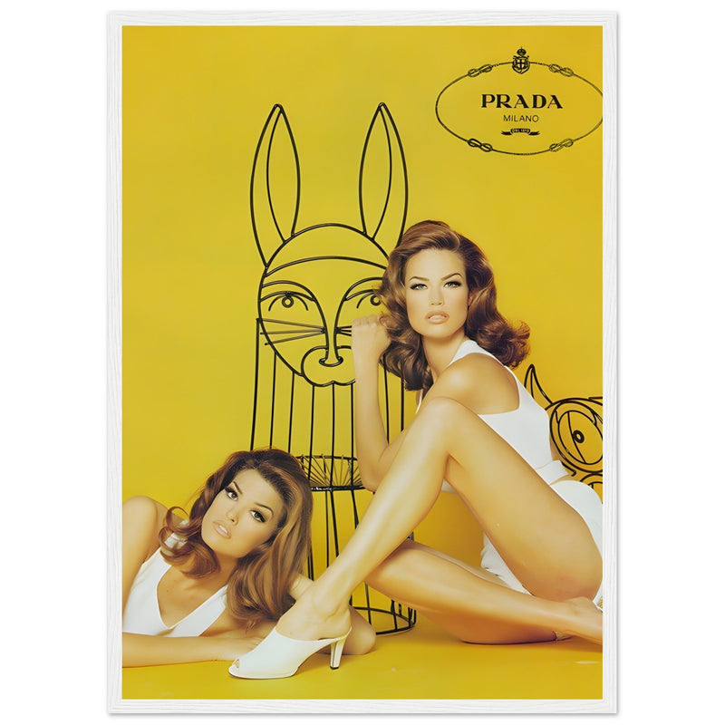 Prada Vintage Poster Ad
