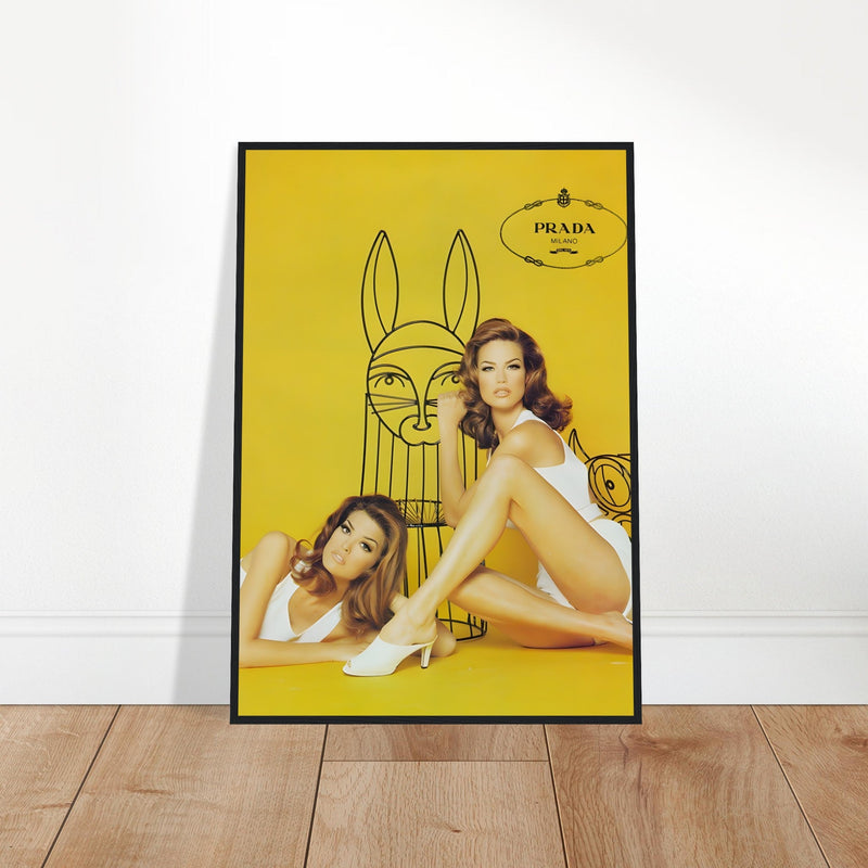 Prada Vintage Poster Ad