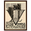 Louis Vuitton Paris Vintage Poster Ad